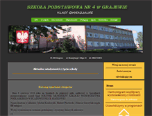 Tablet Screenshot of gimnazjum3.grajewo.com